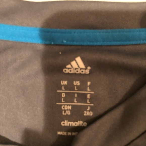 Adidas Climate Men’s large grey climate control tee - Picture 5 of 6